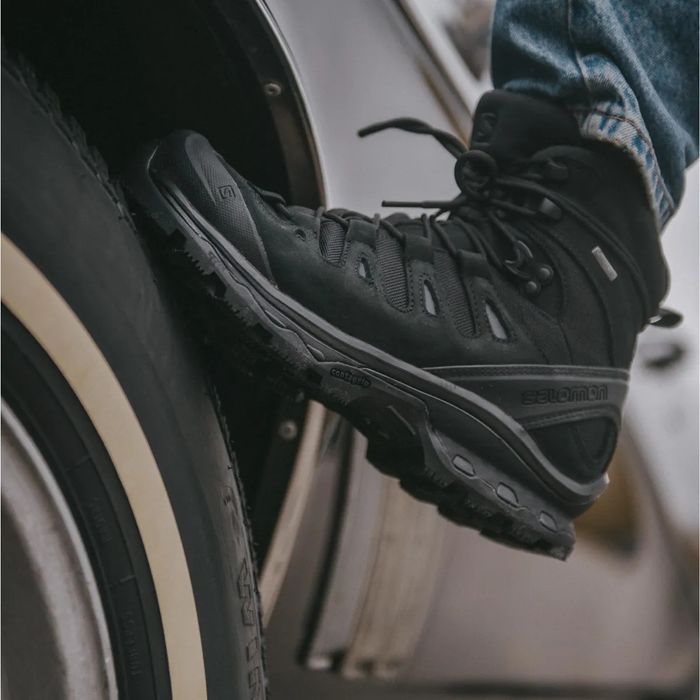 Берці тактичні Salomon Quest 4D Gore-Tex® Forces 2. Чорний