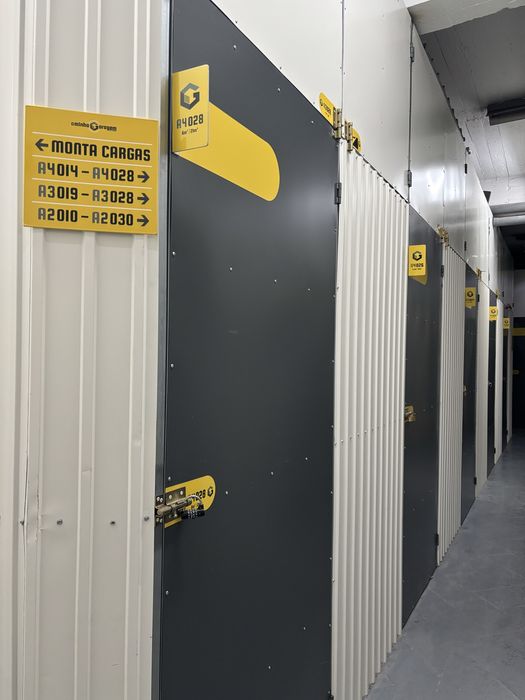 Boxs individuais de 1m3 a 30m2 Malveira