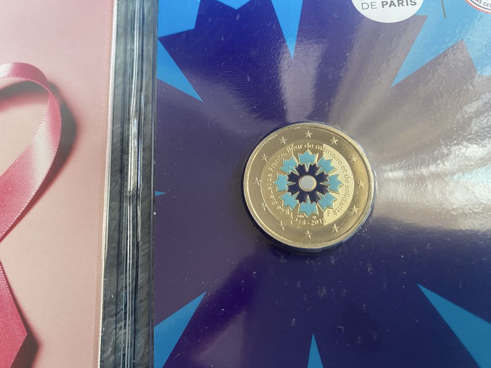 Moedas proof coloridas!!!