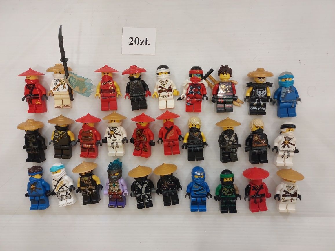 Lego figurki Ninjago.