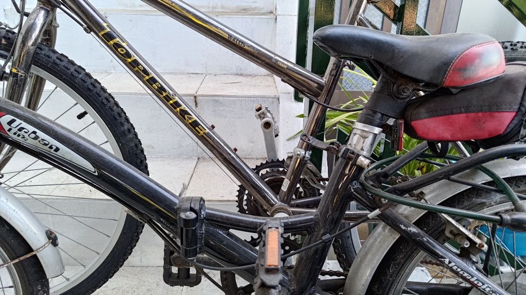 3 bicicletas usadas