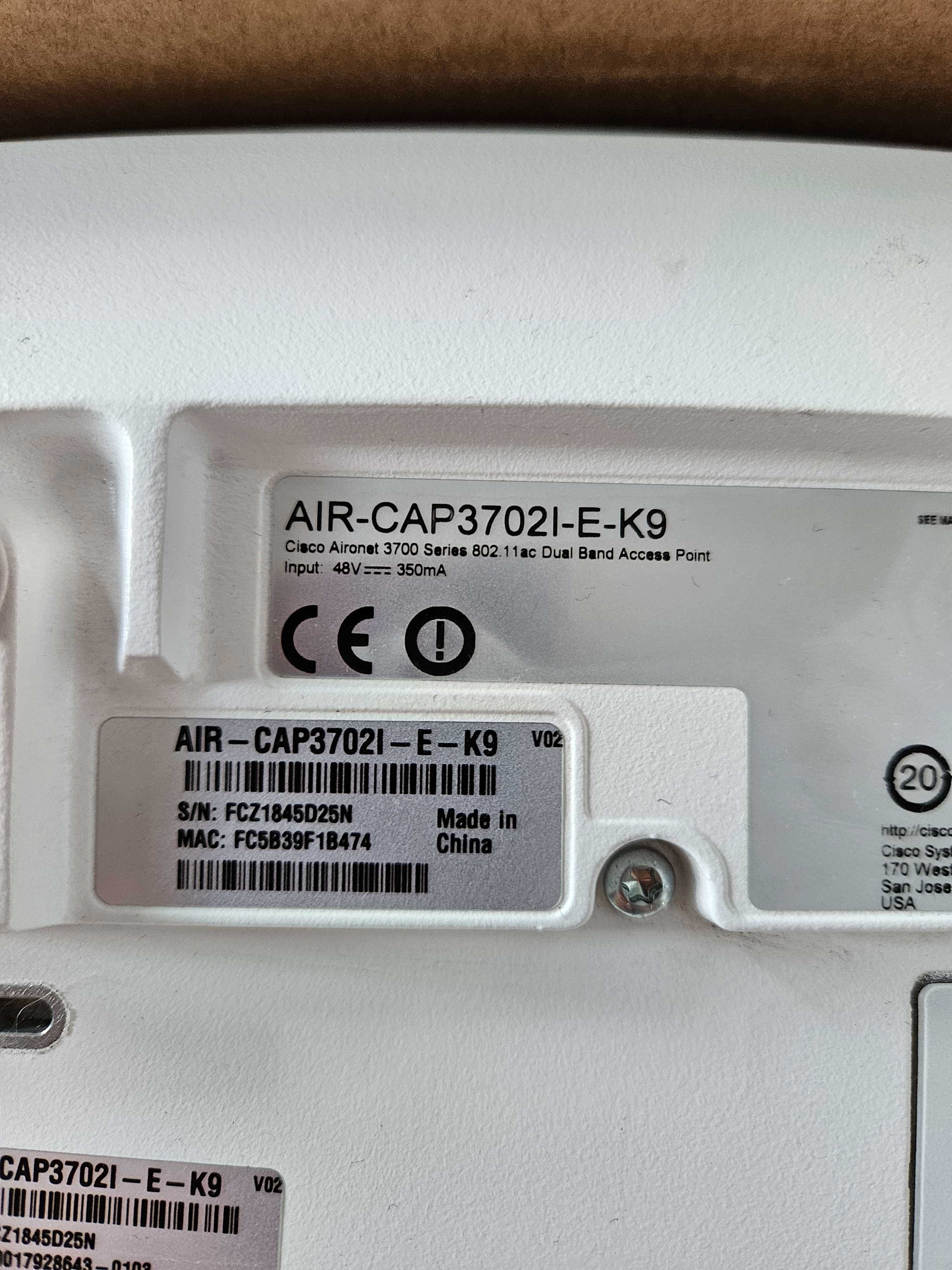 Acces Point Cisco - AIR-CAP3702I-E-K9