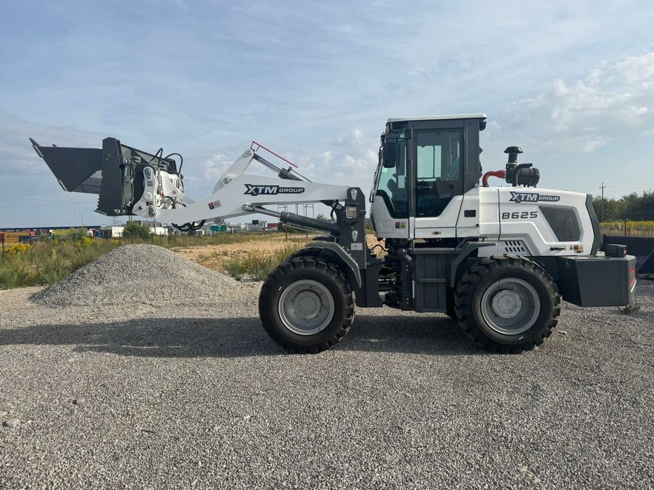 NOWA Ładowarka Kołowa Przegubowa XTM B625 Łyżka 4w1 Gwarancja Leasing