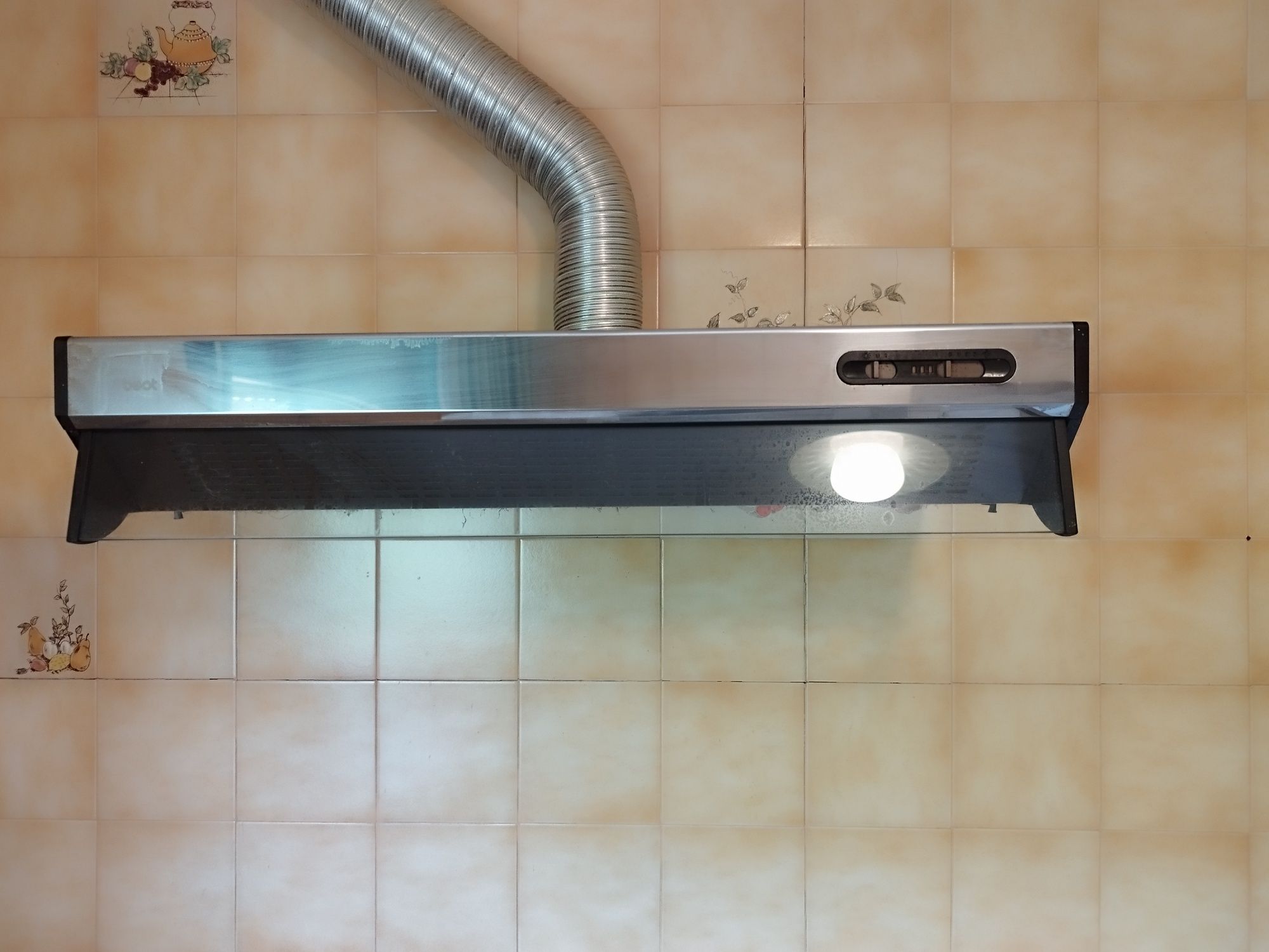 Fogão e exaustor