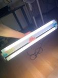 Lampa warsztatowa hobbystyczna (2x G13 18W)