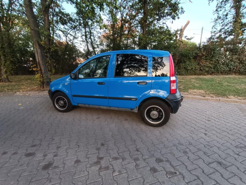 Fiat Panda 1.1 niebieski 2004 rok Abarth felgi