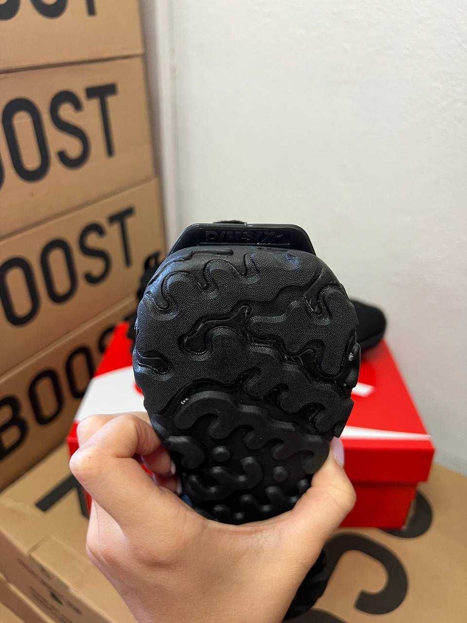 Кроссовки Nike React vision black / Найк реакт черные  41 42 43 44 45