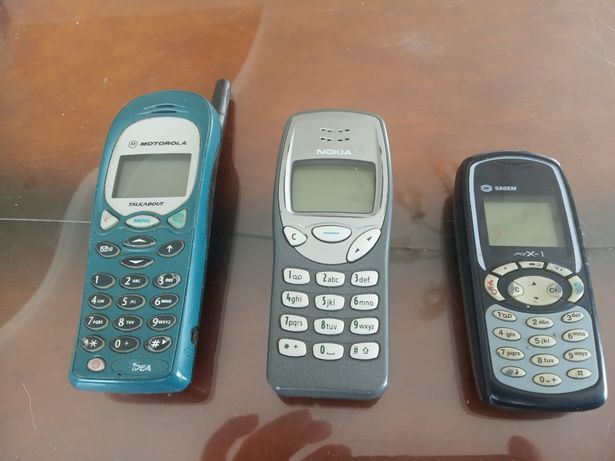 Telefony Nokia, Motorola, Sagem