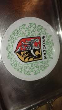 Patera talerz herb miasta Wrocław porcelana Włocławek PRL