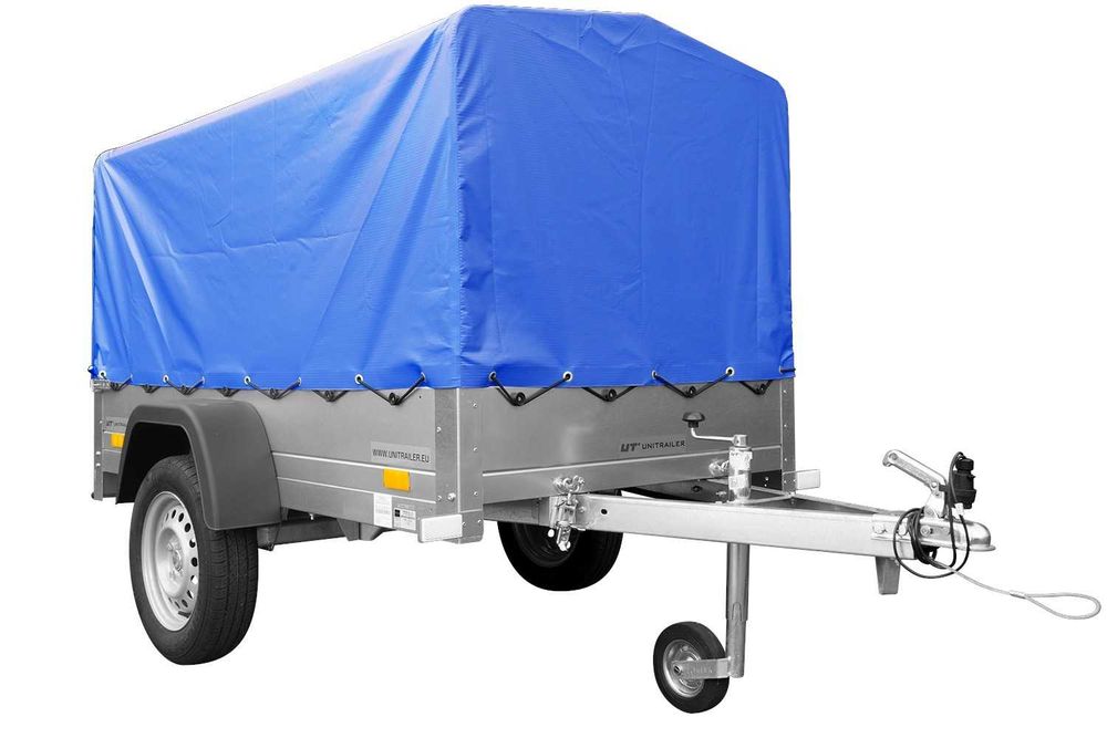 Przyczepka lekka 200x125 GARDEN 201 KIPP stelaż H-800 + plandeka