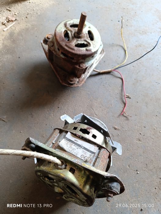 Двигуни до пральних машин напівавтоматів, XD-180 та ХD-150