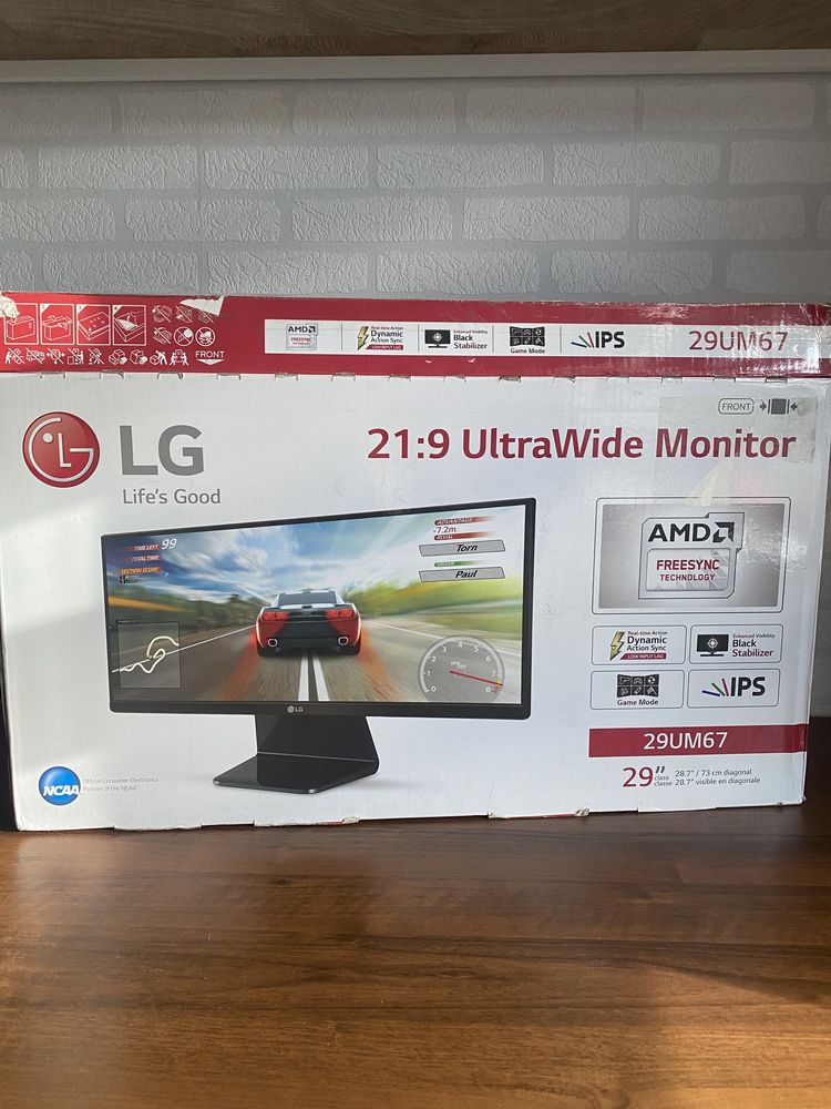 Monitor LG 21:9 UltraWide 29UM67