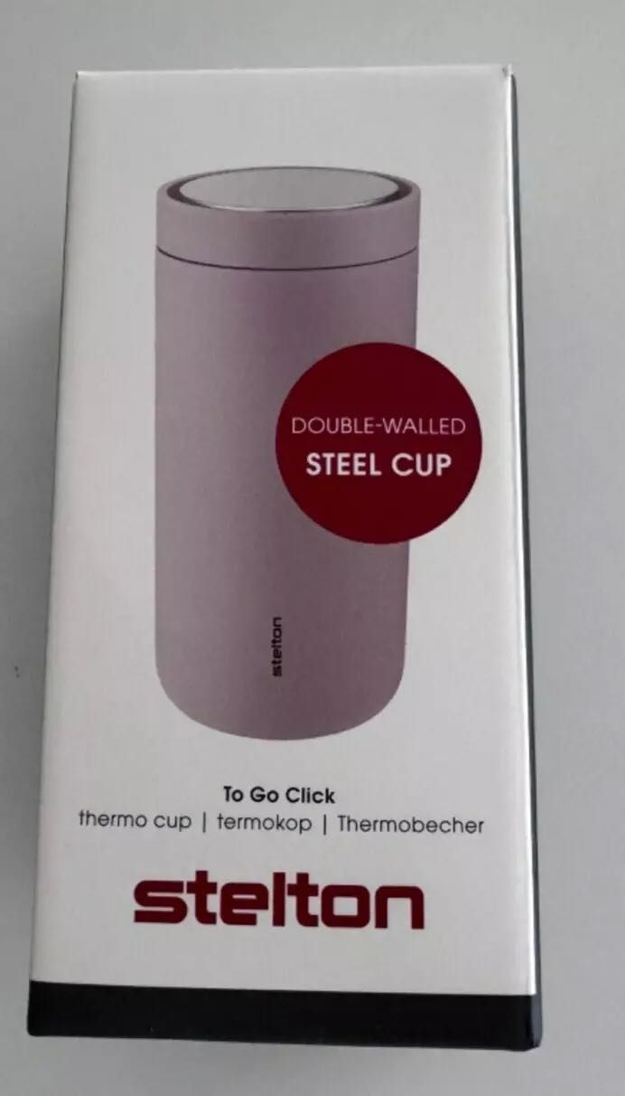 Термокружка Stelton To Go Click 0,4 л с двойными стенками