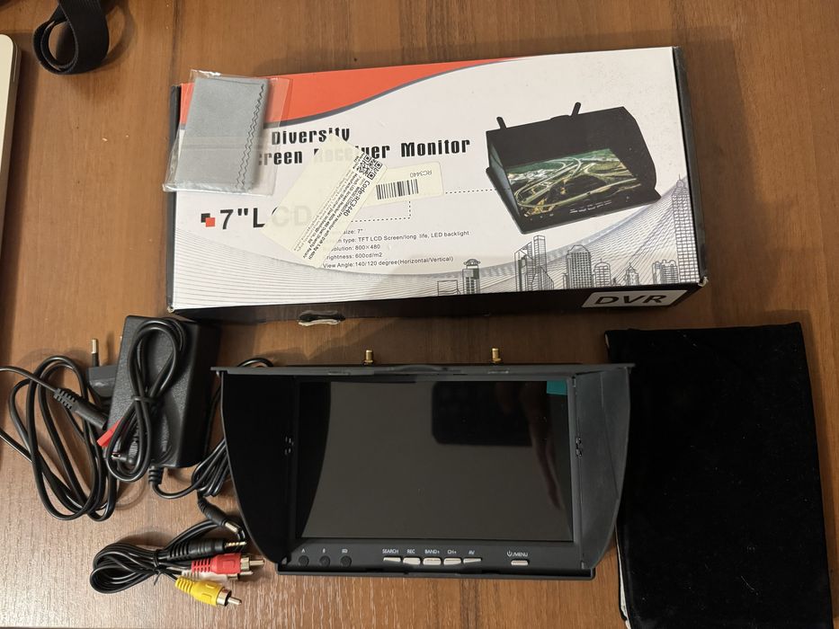 Монітор для FPV LCD5802D 5.8G 7 дюймів