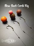 5 x Blow Back Combi Rig #2 #4 #6 przypony karpiowe z włosem