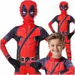 STRÓJ DEADPOOL PRZEBRANIE kostium akcesoria maska rękawiczki 134/140
