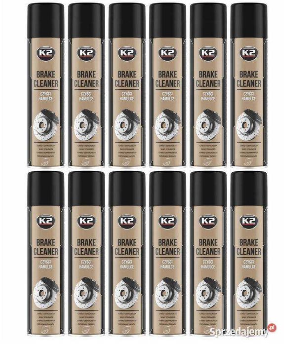 12 X Zmywacz hamulców tarcz hamulcowych K2 Brake Cleaner 600ml spray