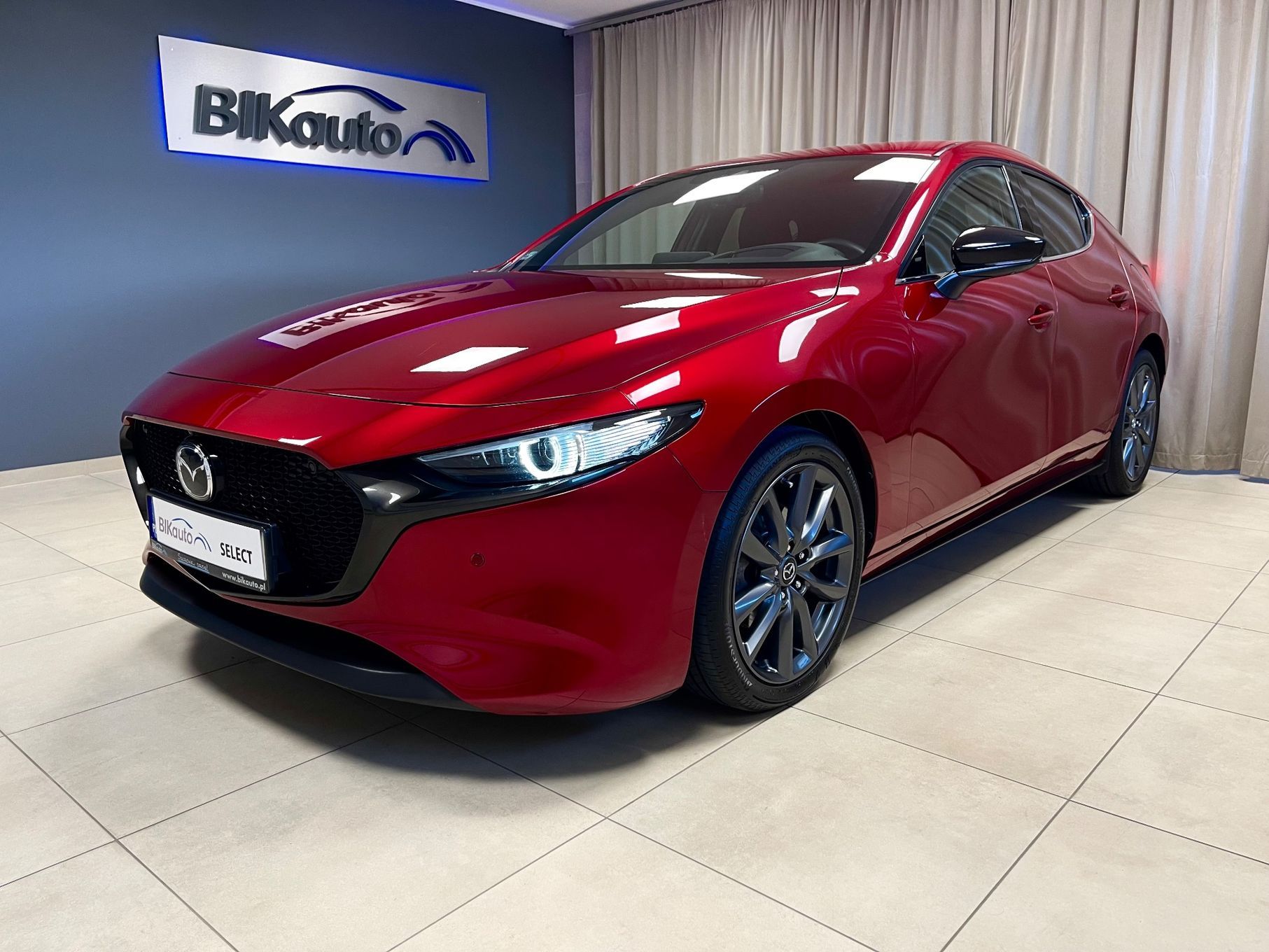 Mazda 3 2.0 MHEV HIKARI Luxury Black 122 KM / Pewne auto z polskiego salonu!
