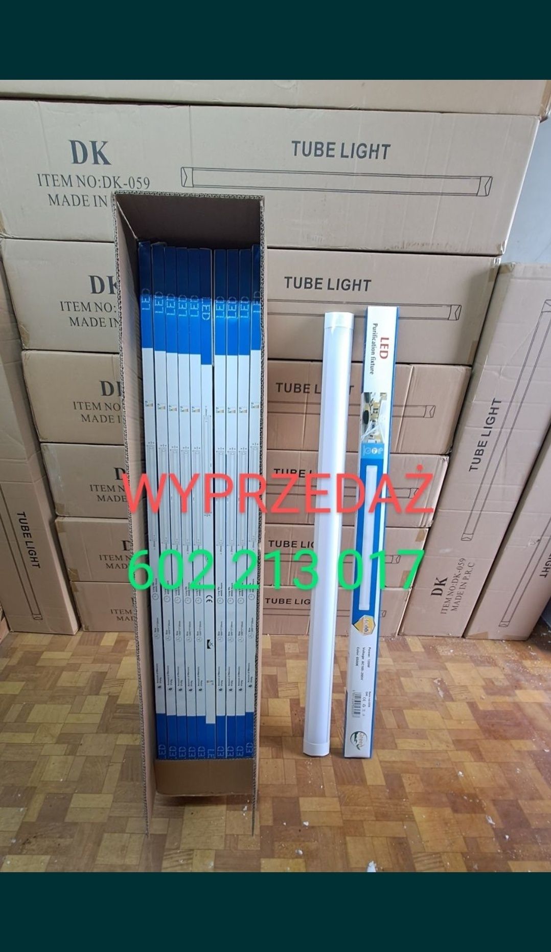 Lampa 180w 36w pobór sufitowa natynkowa garażowa