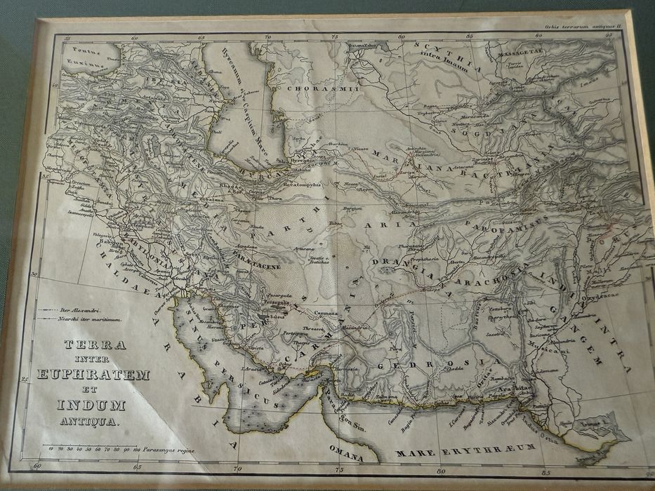 Antyczny Miedzioryt Komplet 2 Sztuk  XVIII Wiek Grafika Oryginał Rama