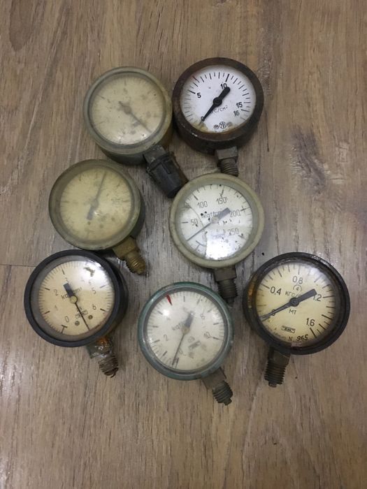 Монометры, вакуумметры