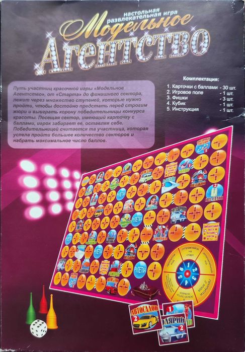 Настільна гра "Модельне Агентство"