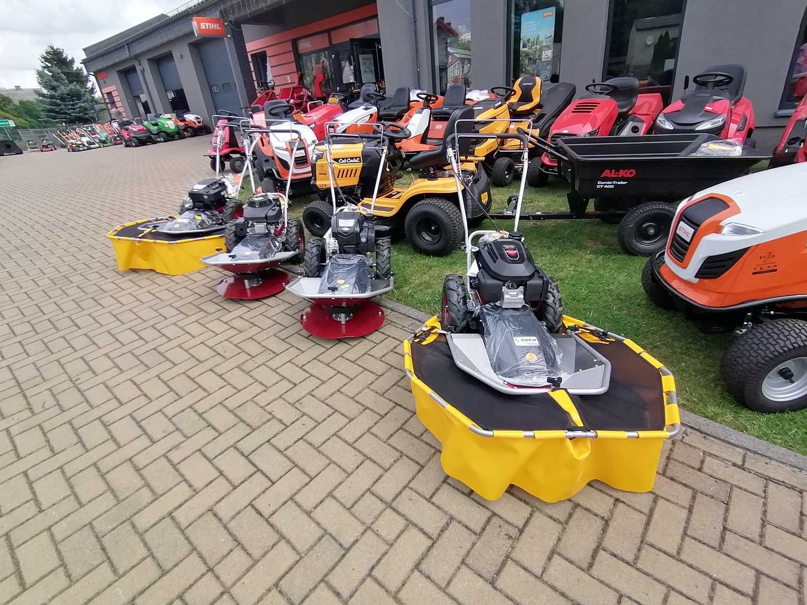 Kosiarka bębnowa Tekton silnik Briggs & Stratton