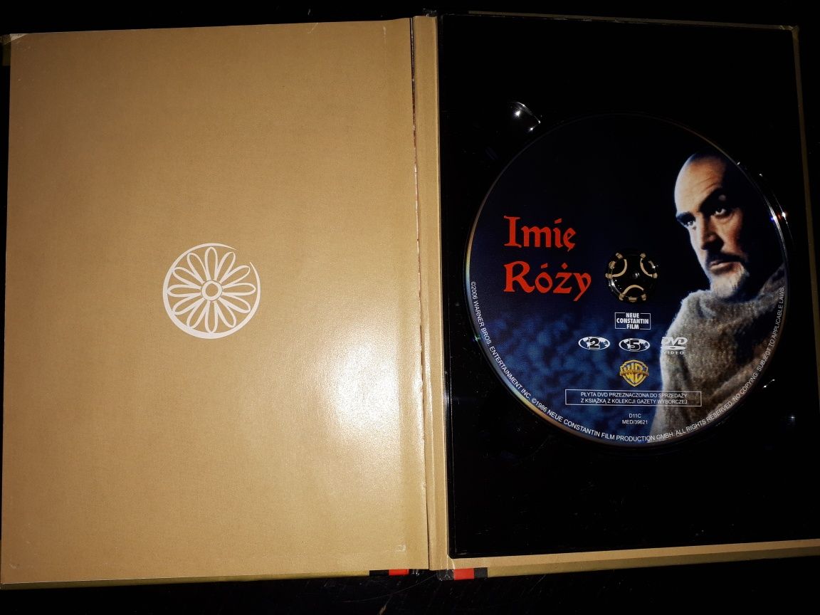 "Imie róży" film DVD