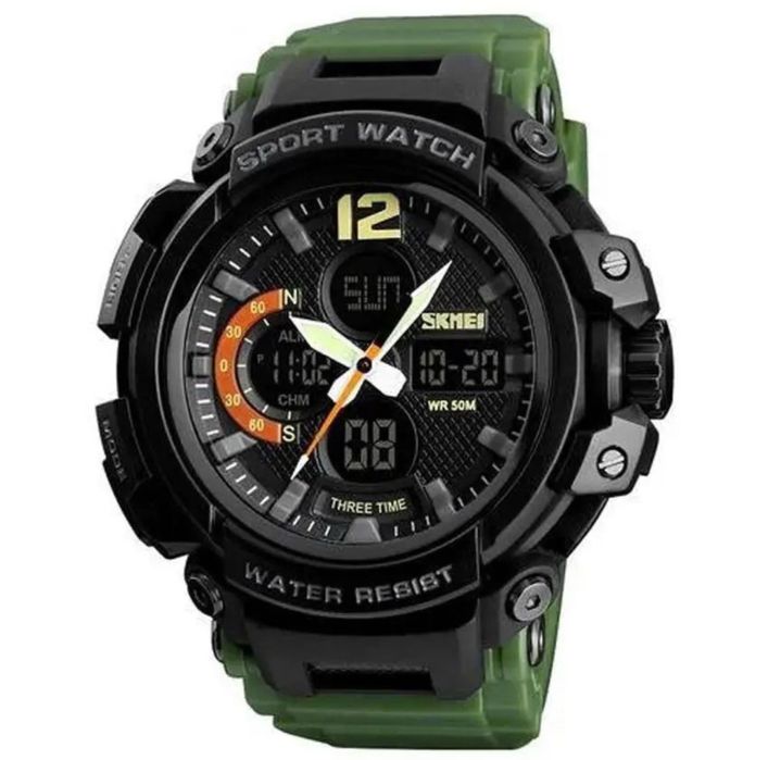 Годинник SKMEI 1343 ARMY GREEN