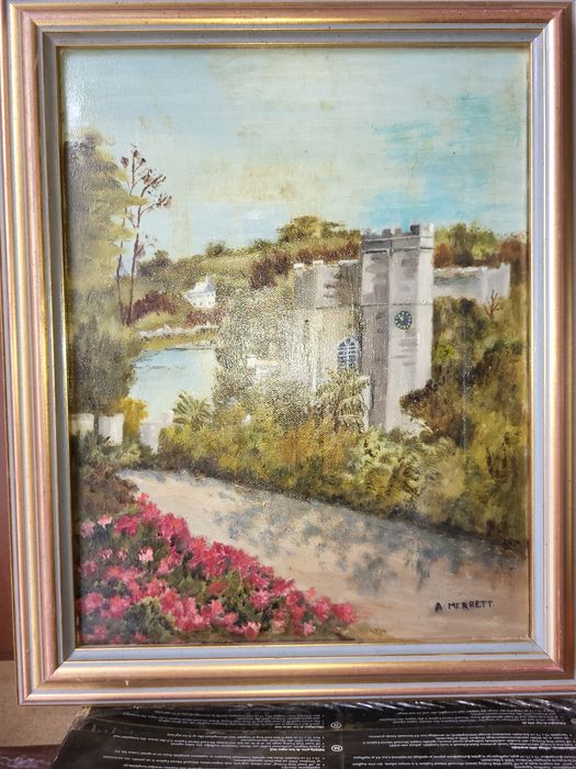 Obraz olejny na płótnie - Kornwalia Roseland