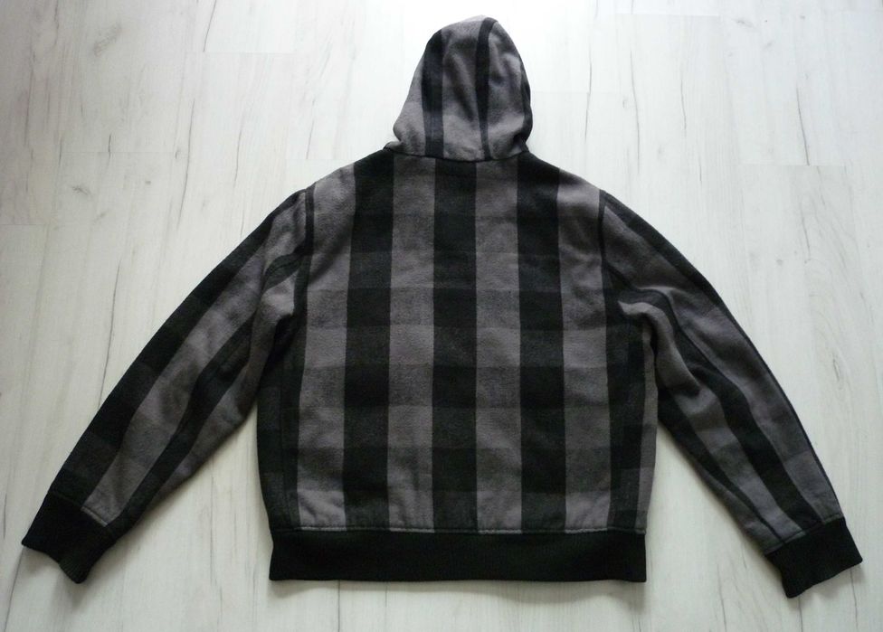 Piękna ciepła wełniana męska kurtka zimowa LEE COOPER rozm. XL kaptur