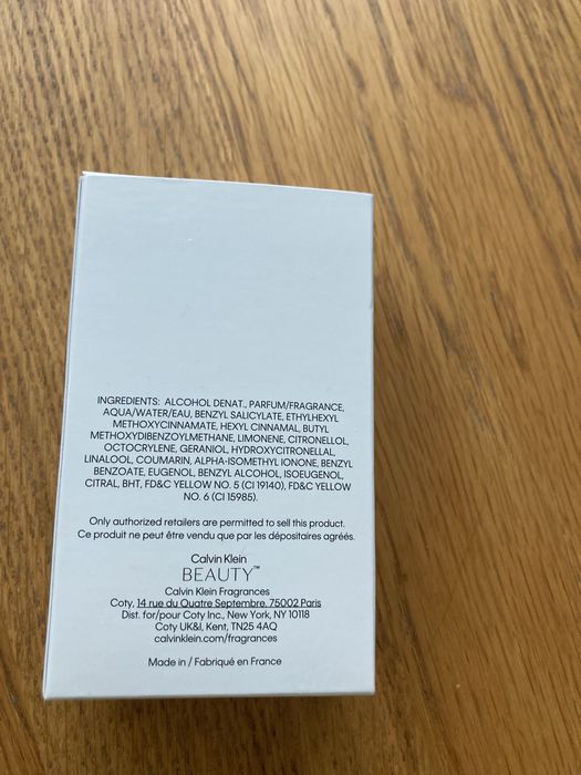 Woda perfumowana Calvin Klein Beauty 50ml