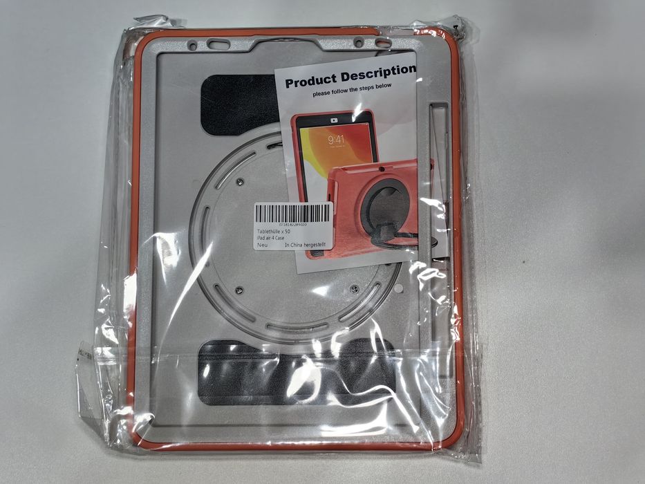Etui tablet ipad air 4 pomarańczowe pancerne nowe DPD