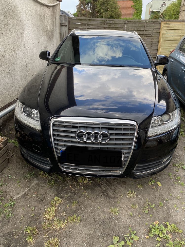 Audi A6 C6 lift Belka Wzmocnienie pod zderzak przód przedni