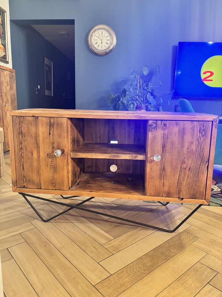 Komoda RTV lite drewno