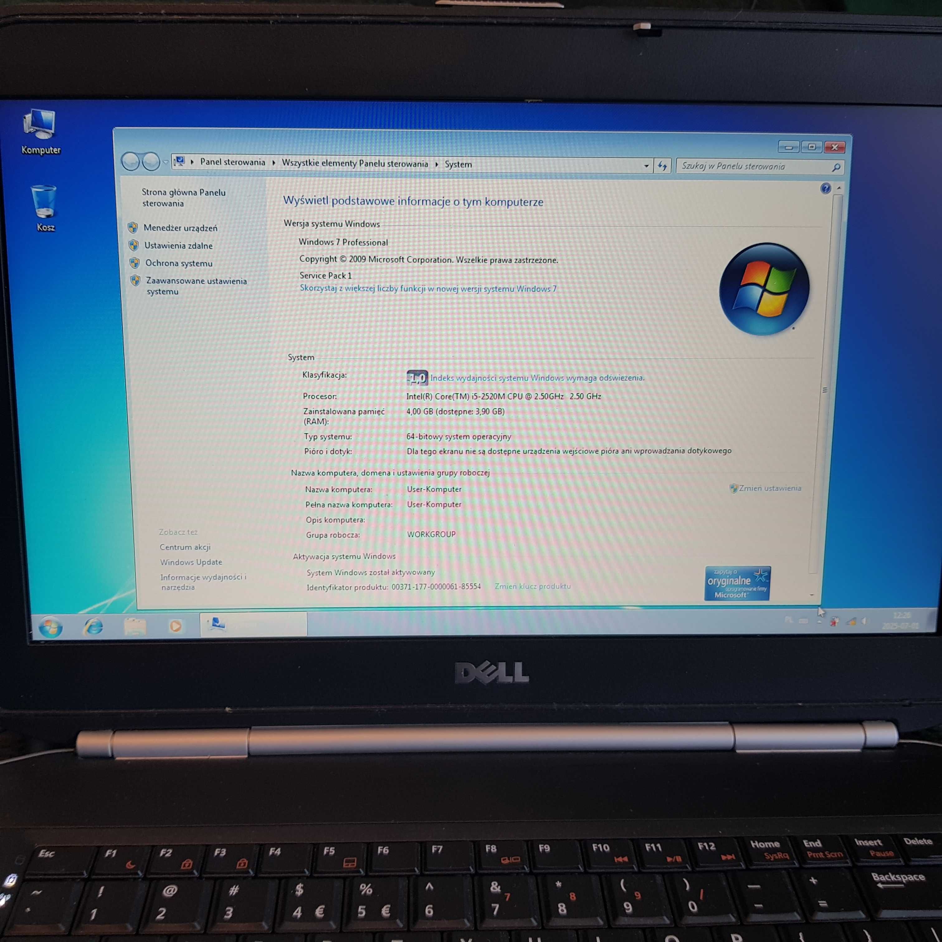 Laptop Dell Latitude E5420