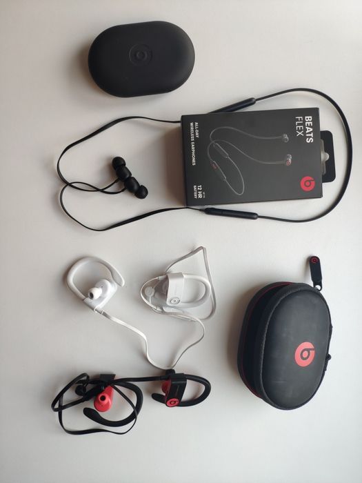 Bluetooth наушники Beats Flex, Powerbeats 3