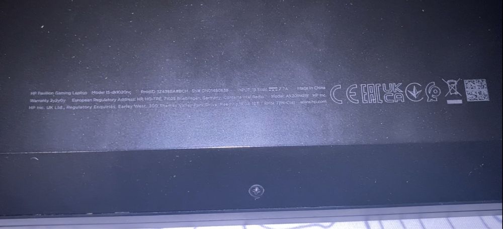 HP Pavilion Gaming Laptop 15-dk1020nc