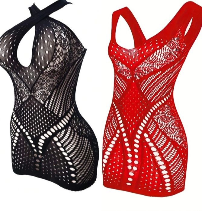 Lingerie preta  e tb vermelha nova