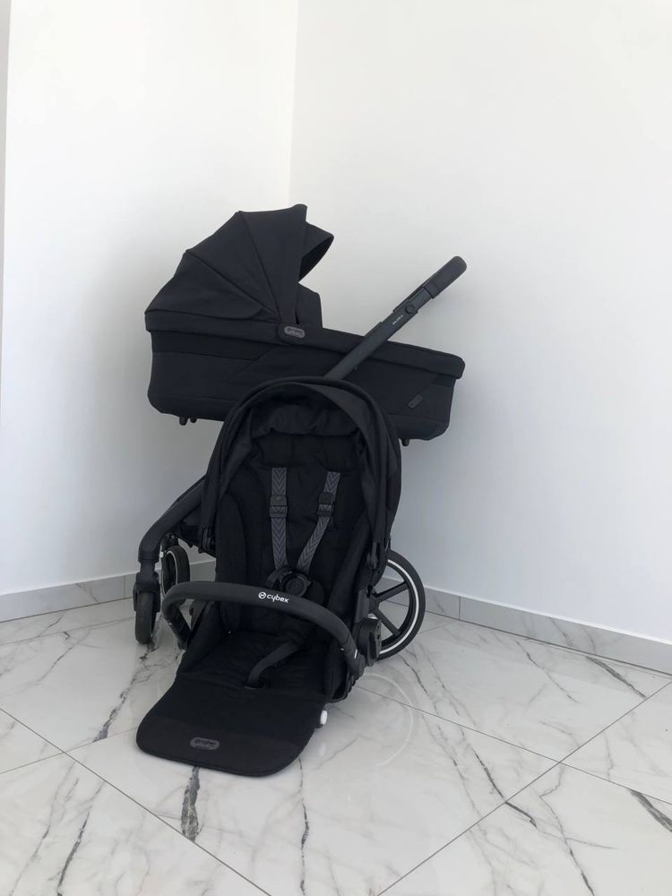Коляска Cybex Balious lux Moon Blak 2023-2024 рік