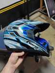 Cacete azul mds motocross