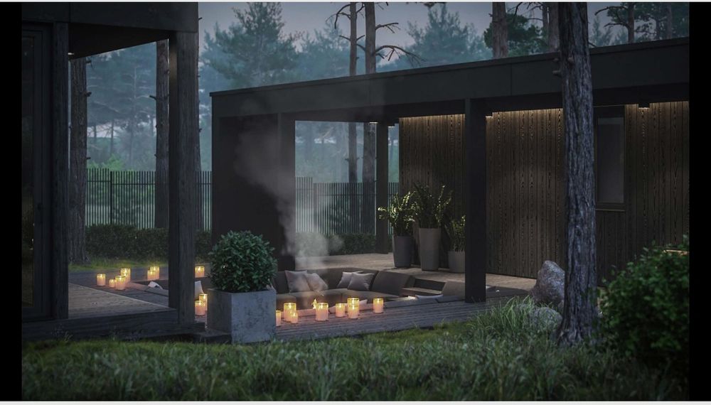 Продам участок в Обуховке в сосновом лесу с недостроем