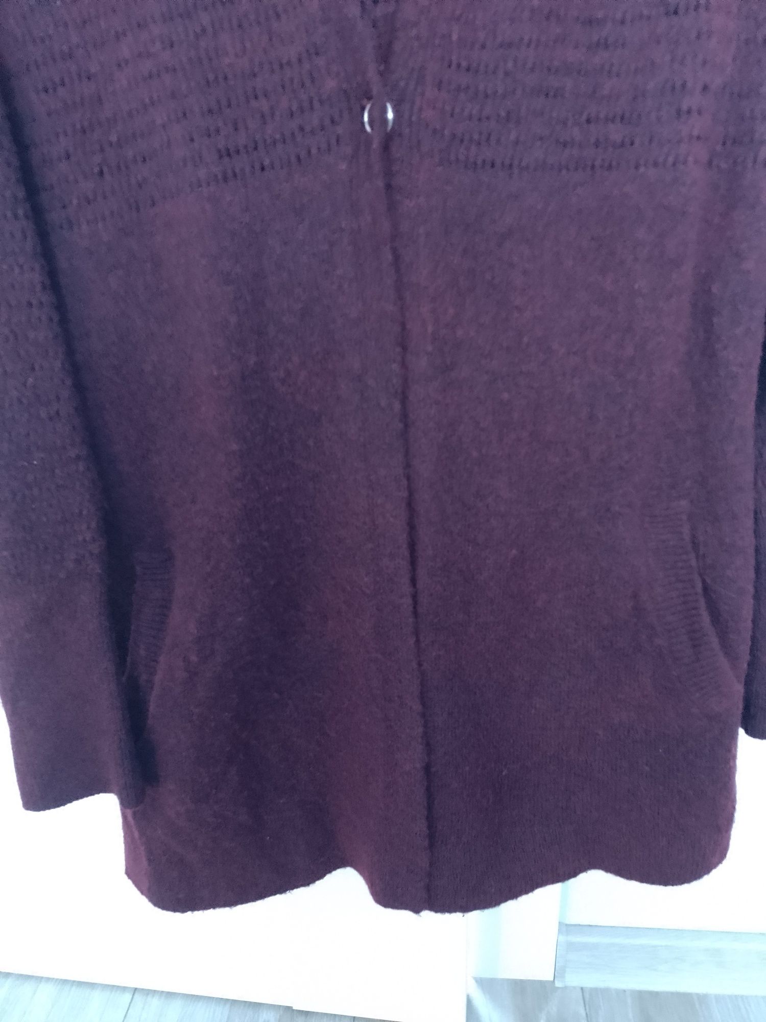 Street one sweter z kapturem dzianinowy damski roz L