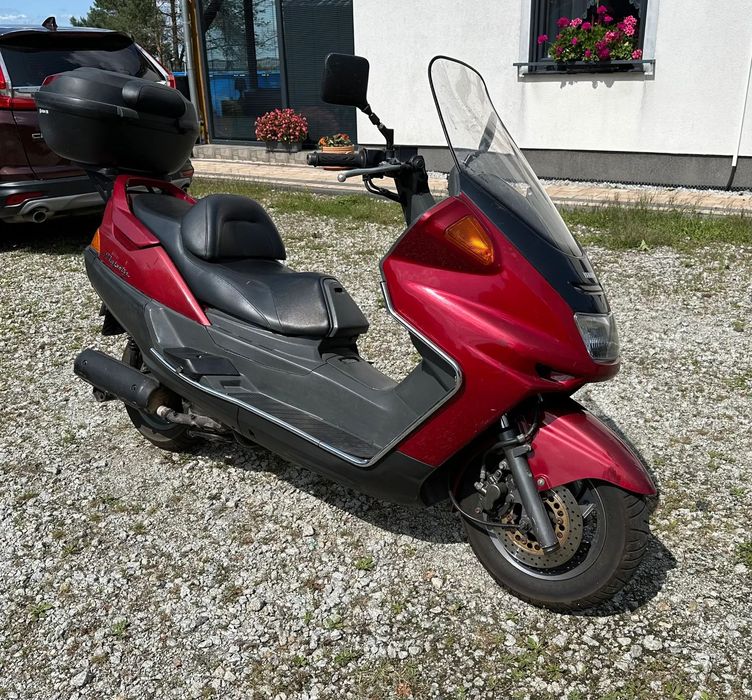 Yamaha Majesty Yamaha Majesty 250 – maxi skuter | Kufer K-MAX | OC do 07.2026