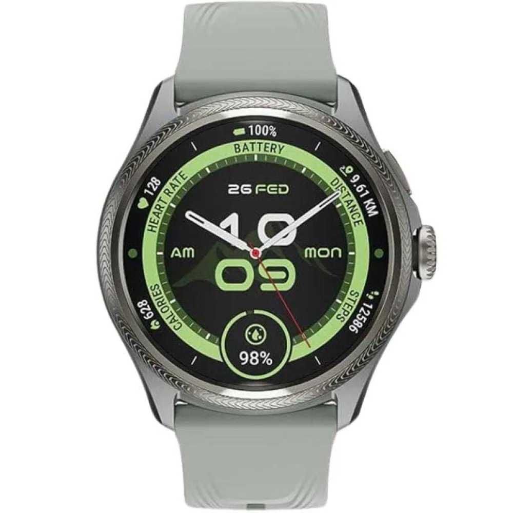 Ticwatch Smartwatch Pro 5 Enduro. Green color.