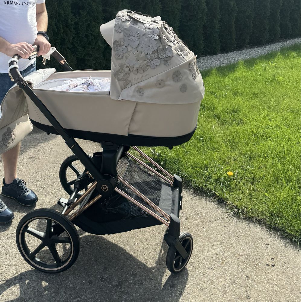 Cybex Priam 4.0 Simply Flowers Beige