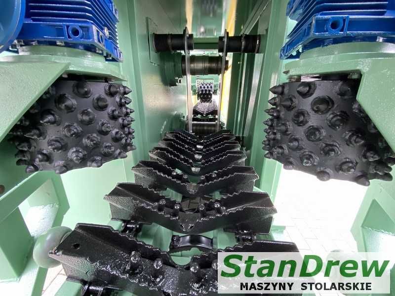 Trak tarczowy BRODPOL TT5/500/320/G z stołem podawczym i odbiorczym