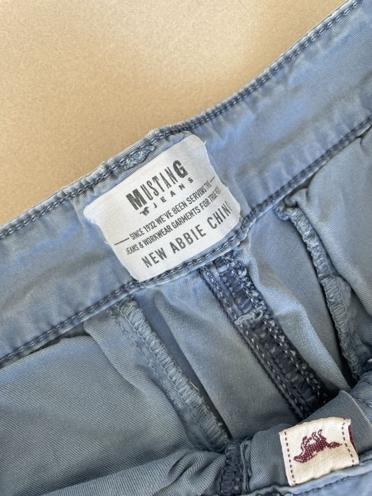 Chinosy męskie mustang 30/34