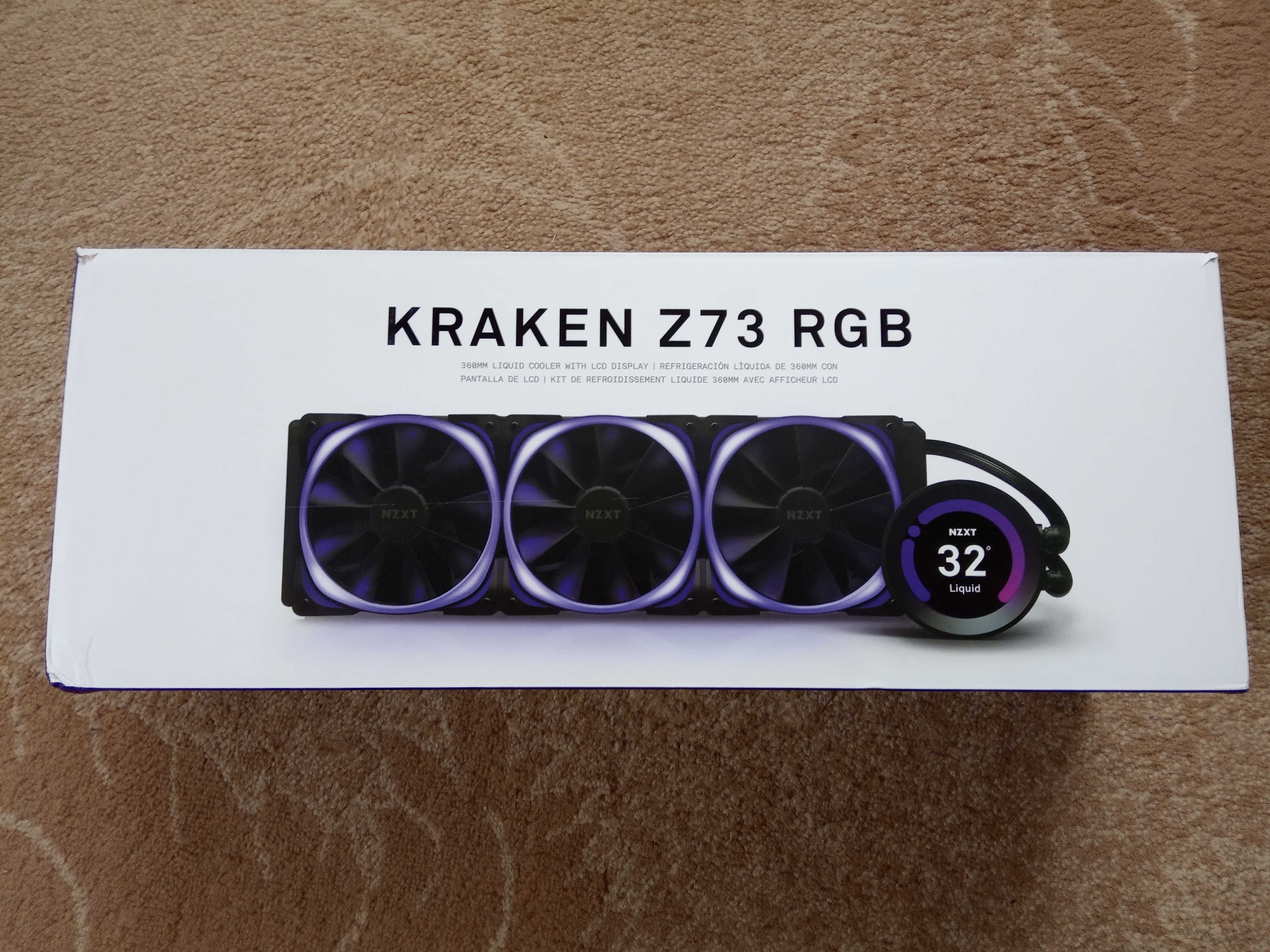 Система водяного охлаждения NZXT Kraken Z73 RGB
