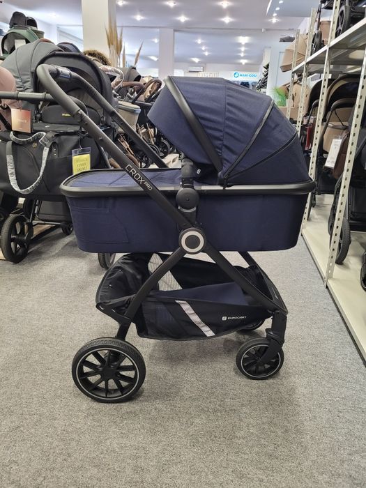 Euro Cart Crox Pro Cosmic Blue - nowy wózek 2w1 z akcesoriami